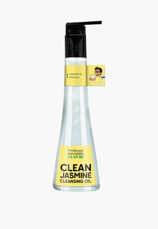 Гидрофильное масло Professor SkinGood для демакияжа CLEAN JASMINE CLEANSING OIL с жасмином и витамином Е, мгновенное очищение кожи от самого стойкого макияжа, 125 мл