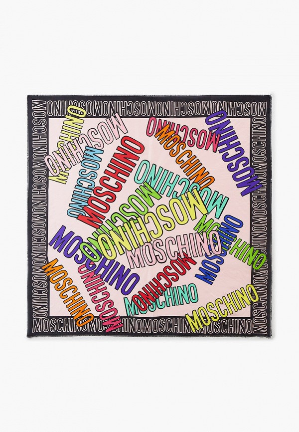 

Платок Moschino, Розовый