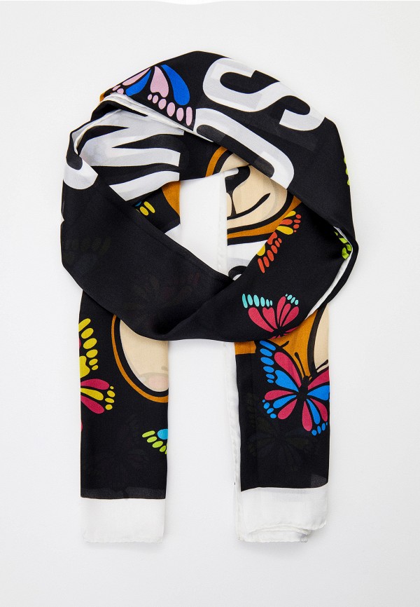 

Палантин Moschino, Черный