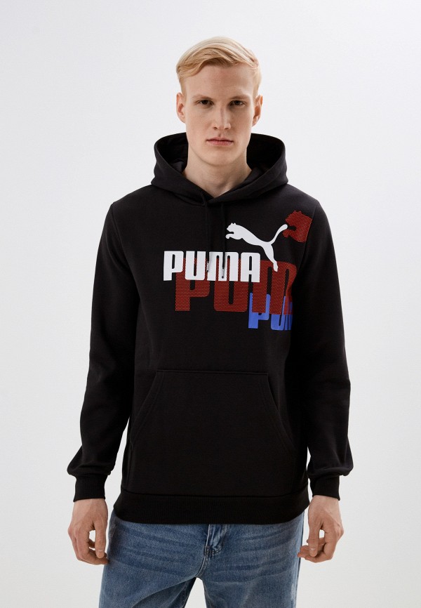 

Худи PUMA, Черный, ESS+ LOGO POWER Hoodie FL PUMA Black-War