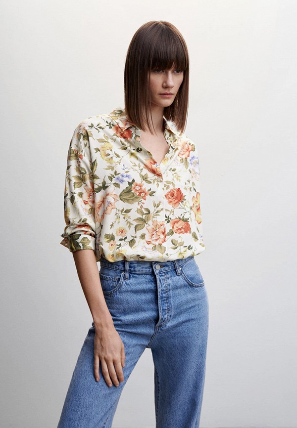 

Блуза Mango, Разноцветный, NEW