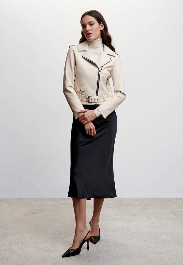 фото Куртка кожаная mango