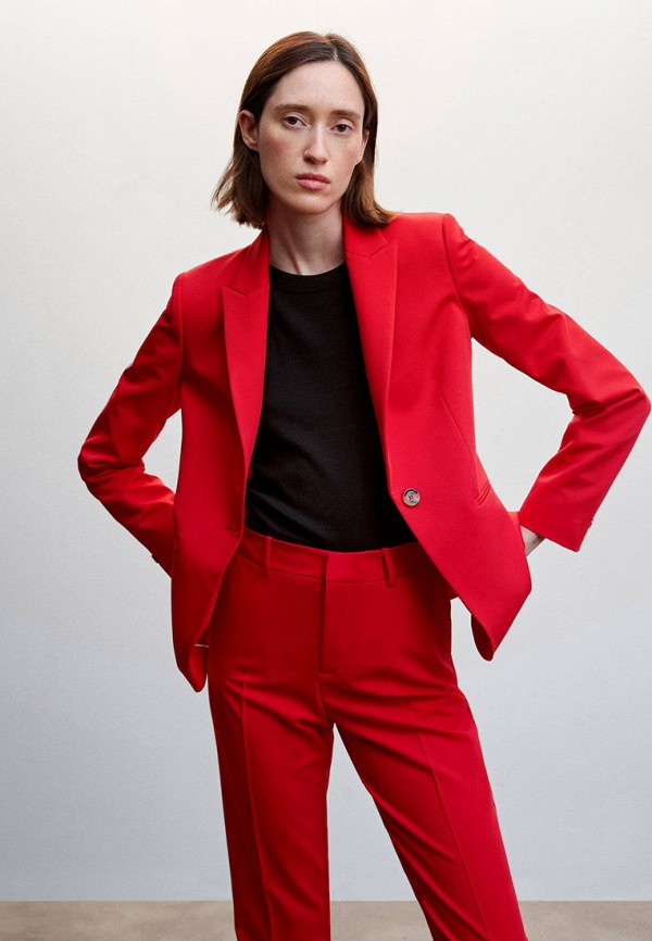 

Жакет Mango, Красный, BOREAL