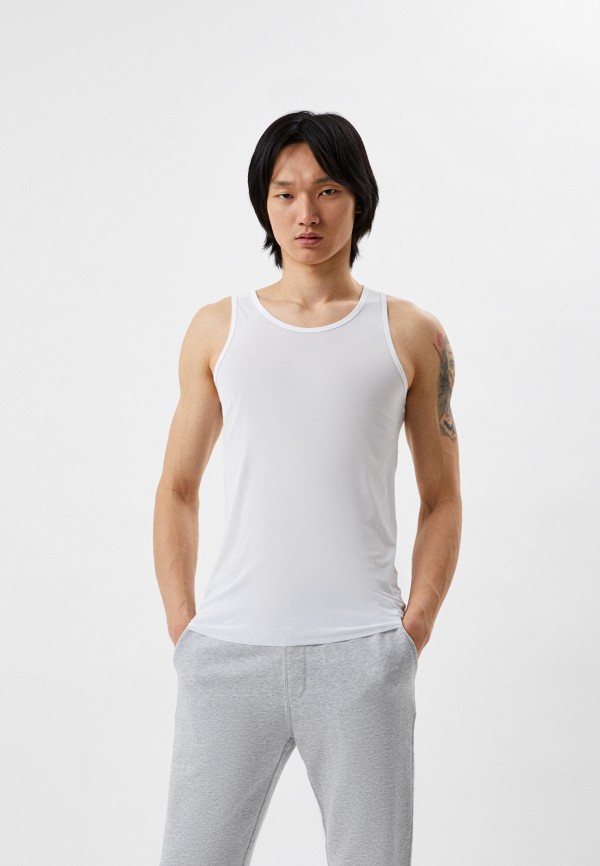 

Майка UNIQLO, Белый, Микросетчатый материал AIRism