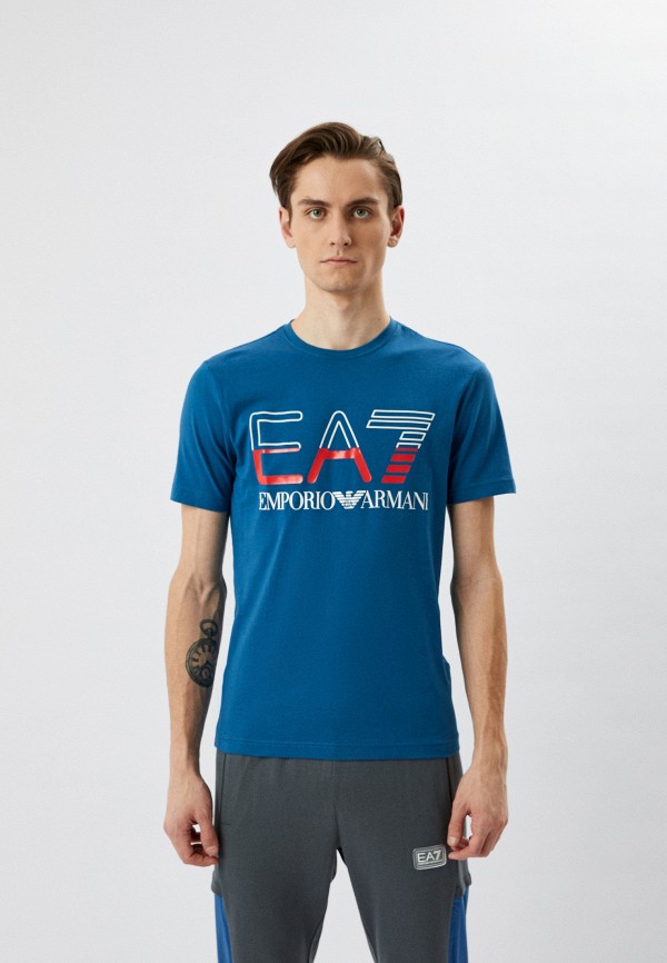 

Футболка EA7, Синий