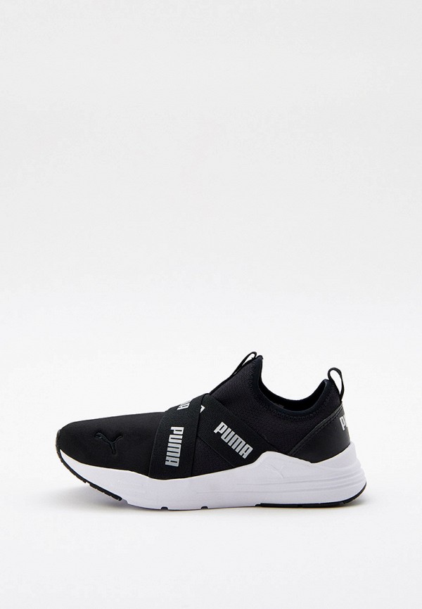 

Кроссовки PUMA, Черный, Wired Run Slipon Wns Space Metallics PUM