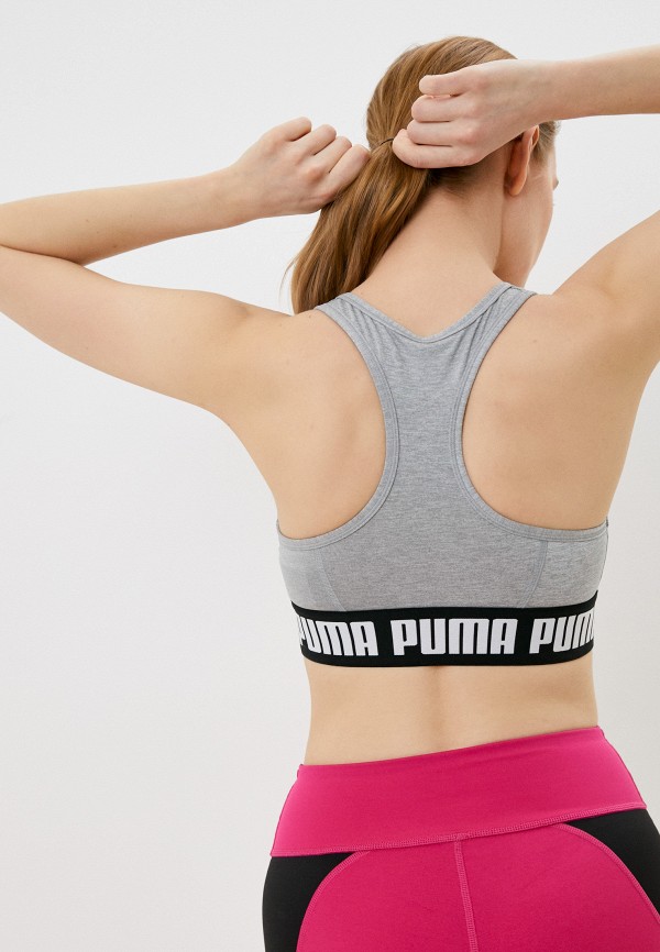 Топ спортивный PUMA серый 521599 RTLACJ435701