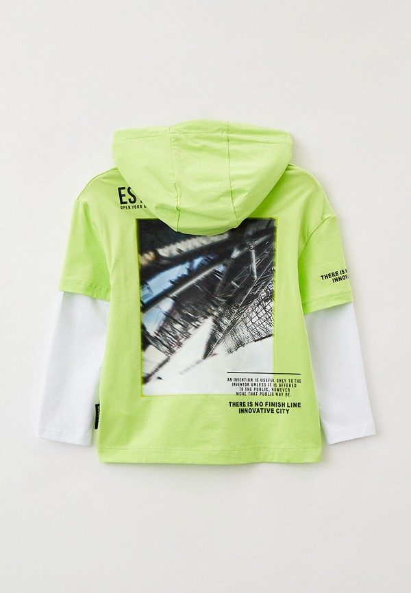 Худи Gulliver зеленый, размер 122, фото 2