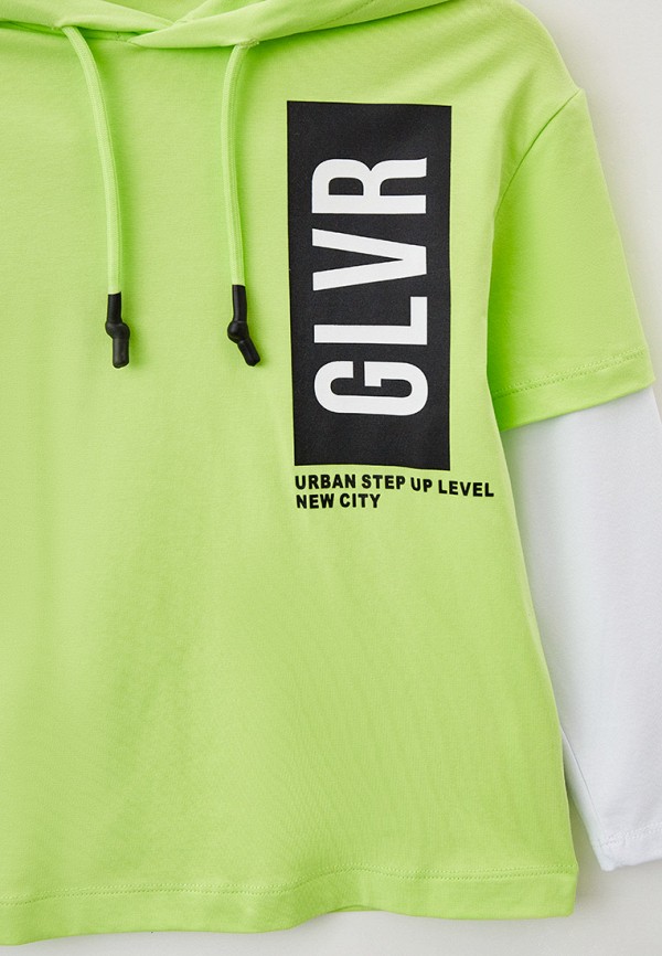 Худи Gulliver зеленый, размер 122, фото 3