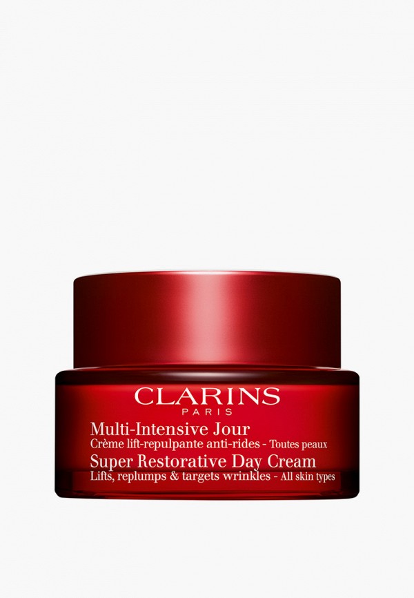 Крем для лица Clarins Multi-Intensive дневной с эффектом лифтинга для любого типа кожи дневной крем с эффектом лифтинга spf 15 clarins multi intensive jour 50