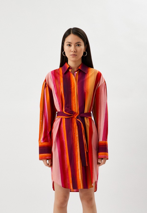 Платье MSGM разноцветного цвета
