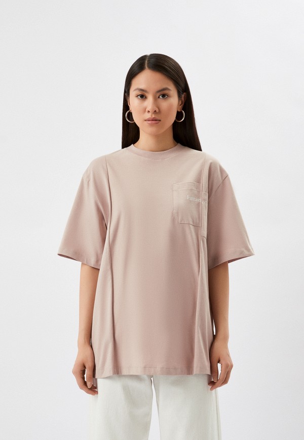 

Футболка MSGM, Бежевый, FANTASTIC GREEN