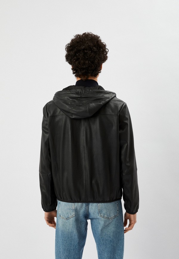 фото Куртка кожаная emporio armani