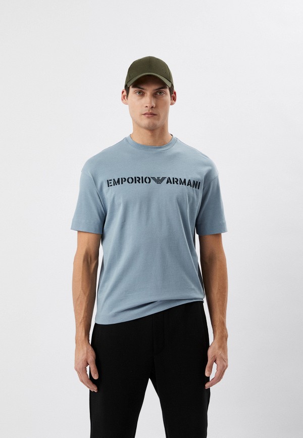 

Футболка Emporio Armani, Голубой