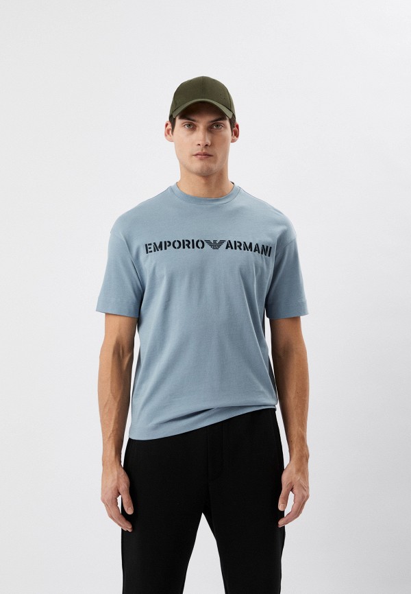 Футболка Emporio Armani голубой 3R1TT2 1JWZZ RTLACJ629501