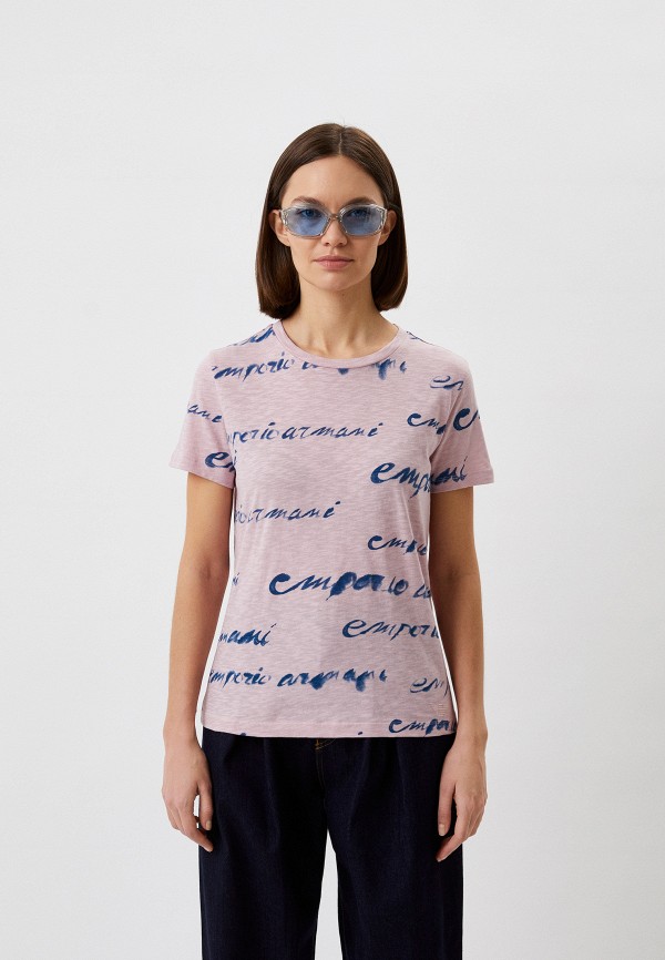 

Футболка Emporio Armani, Розовый
