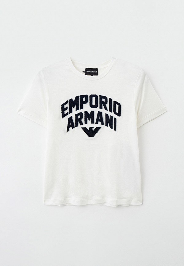 Футболка Emporio Armani белого цвета