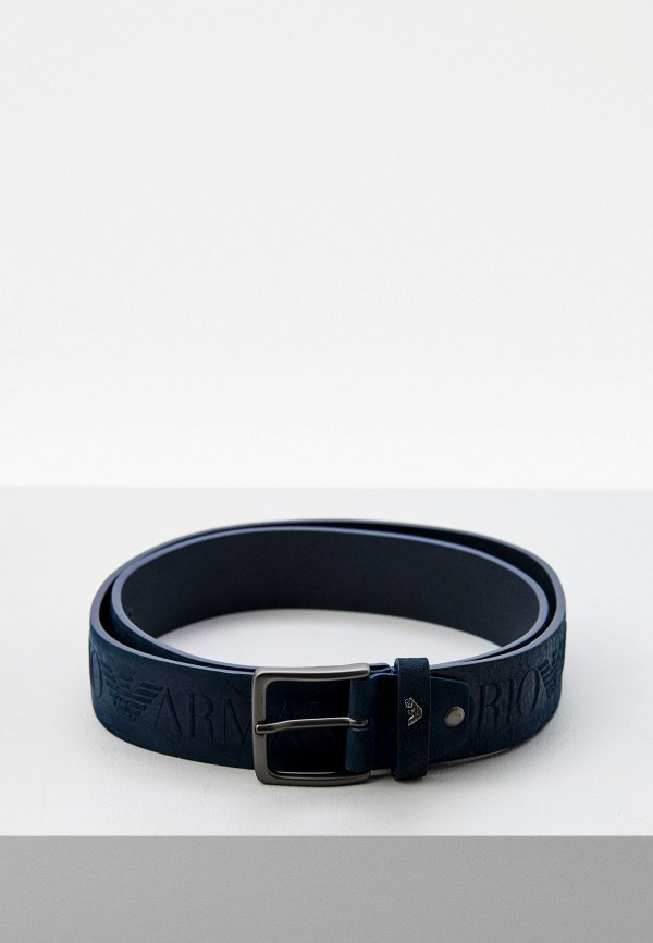 

Ремень Emporio Armani, Синий