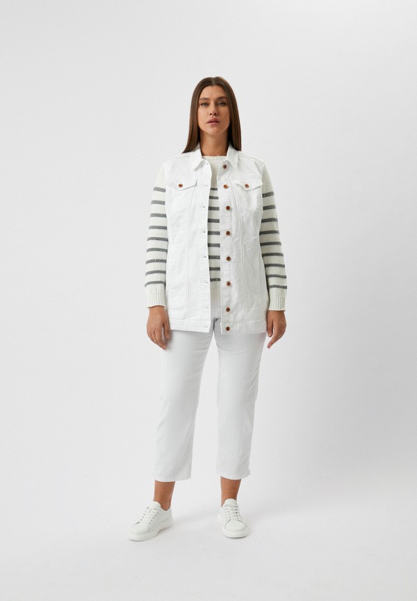 фото Жилет джинсовый marina rinaldi sport