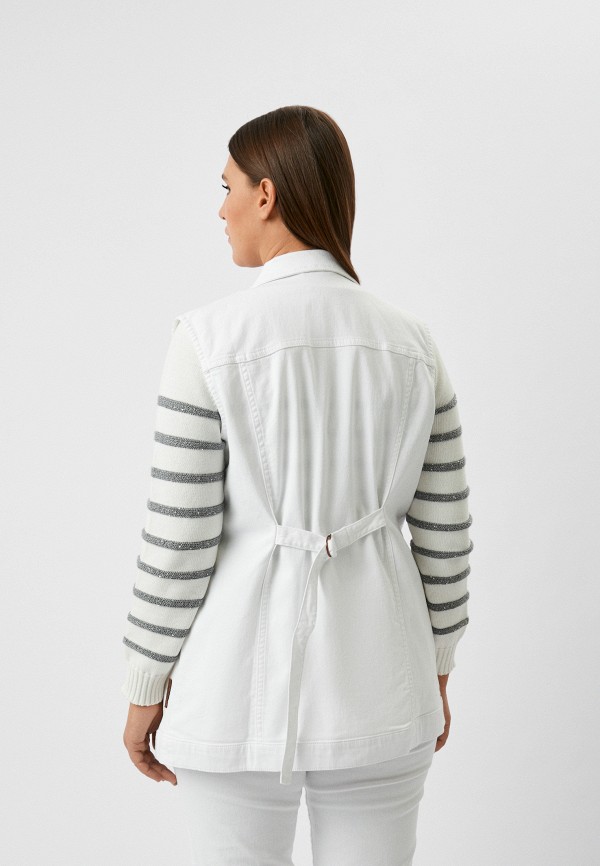 фото Жилет джинсовый marina rinaldi sport