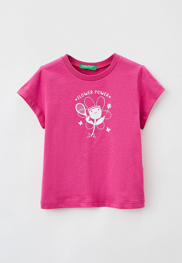 

Футболка United Colors of Benetton, Фуксия
