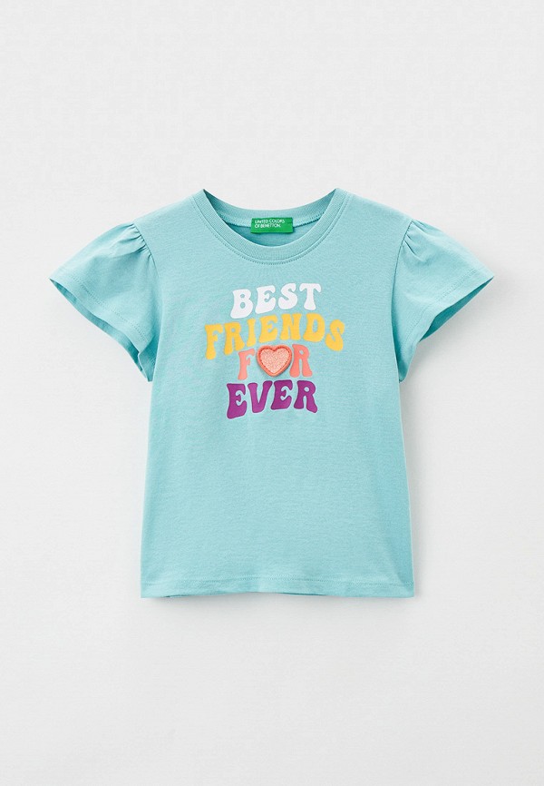 

Футболка United Colors of Benetton, Бирюзовый