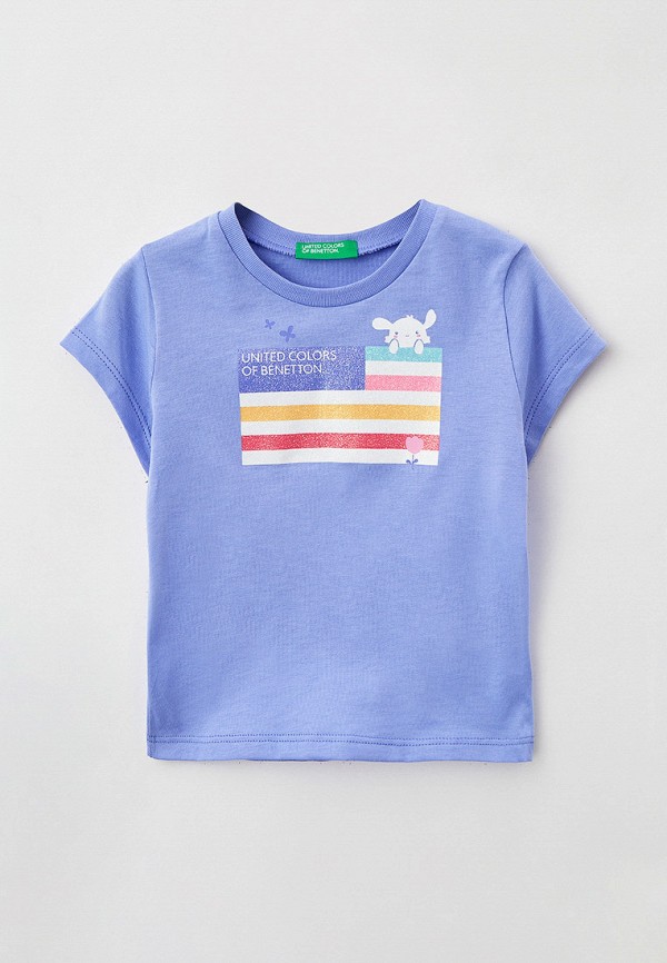 

Футболка United Colors of Benetton, Фиолетовый