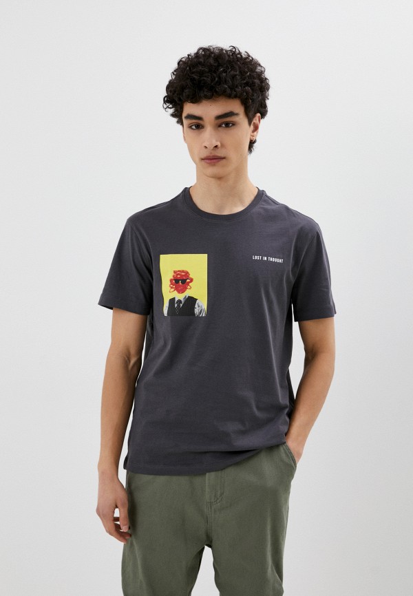 

Футболка United Colors of Benetton, Серый
