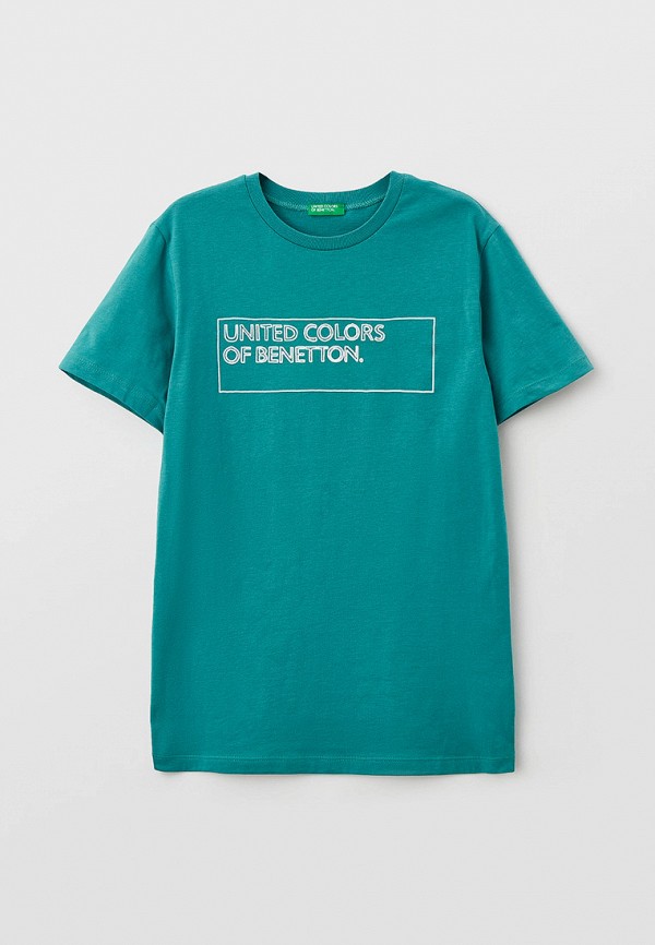 

Футболка United Colors of Benetton, Бирюзовый