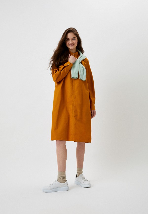 

Платье UNIQLO, Коричневый, Uniqlo U