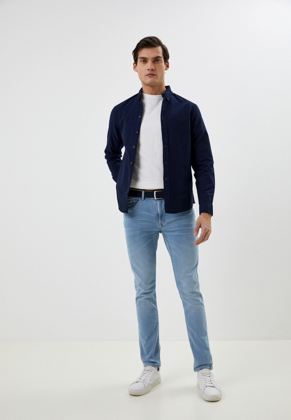 Рубашка Blend синий, размер 46, фото 2