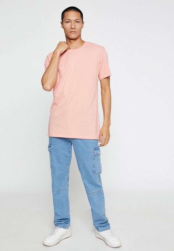 Футболка Koton розовый, размер 50, фото 2