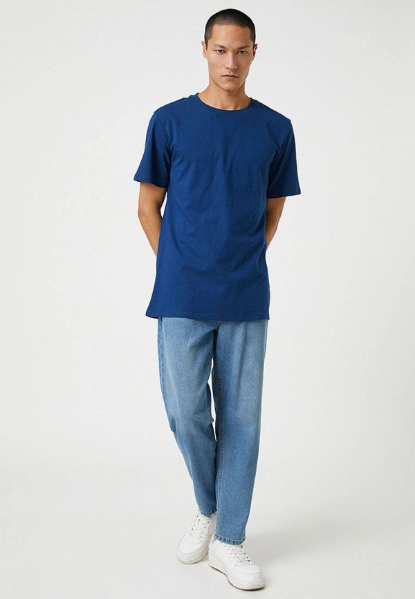 Футболка Koton синий, размер 52, фото 2