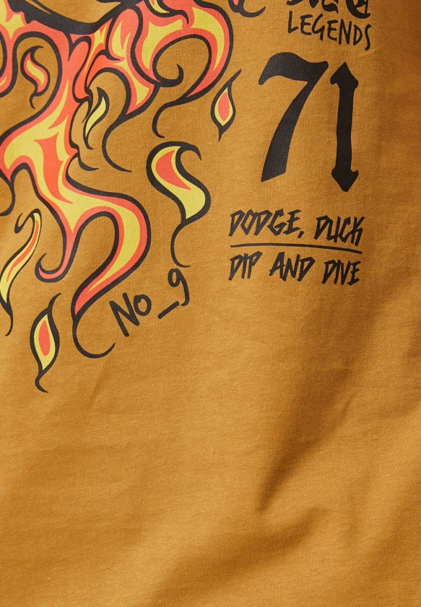 Футболка Koton коричневый, размер 56, фото 5