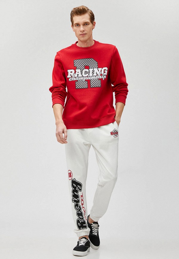 Свитшот Koton красный, размер 50, фото 2