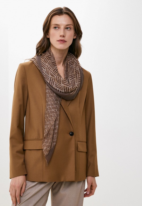 Палантин Venera коричневый, размер 00, фото 3