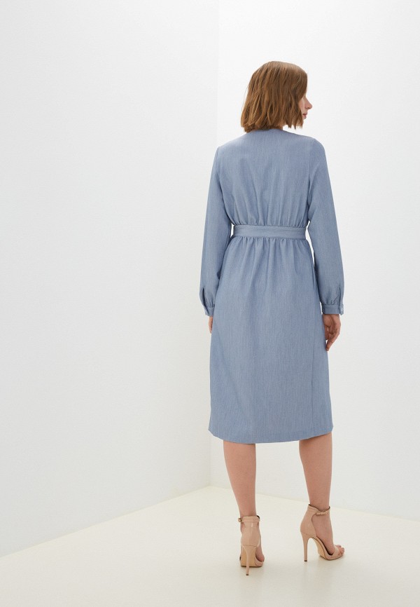 Платье Fridaymonday голубой, размер 44, фото 3