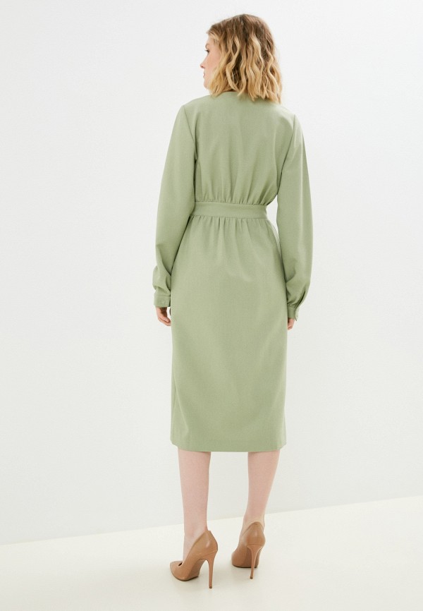 Платье Fridaymonday зеленый, размер 44, фото 3