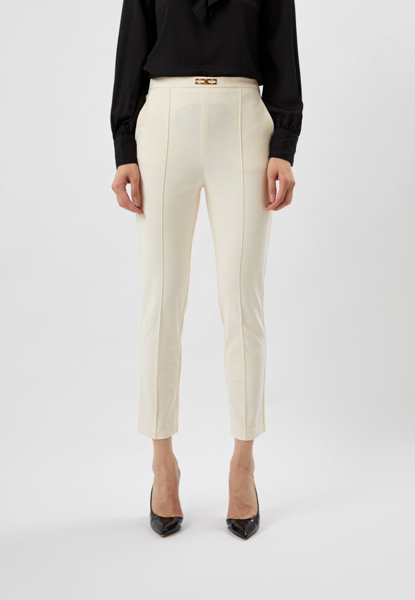 

Брюки Elisabetta Franchi, Бежевый