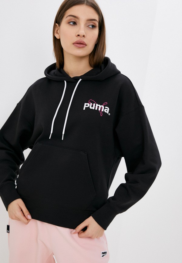 

Худи PUMA, Черный, PUMA TEAM Hoodie TR PUMA Black