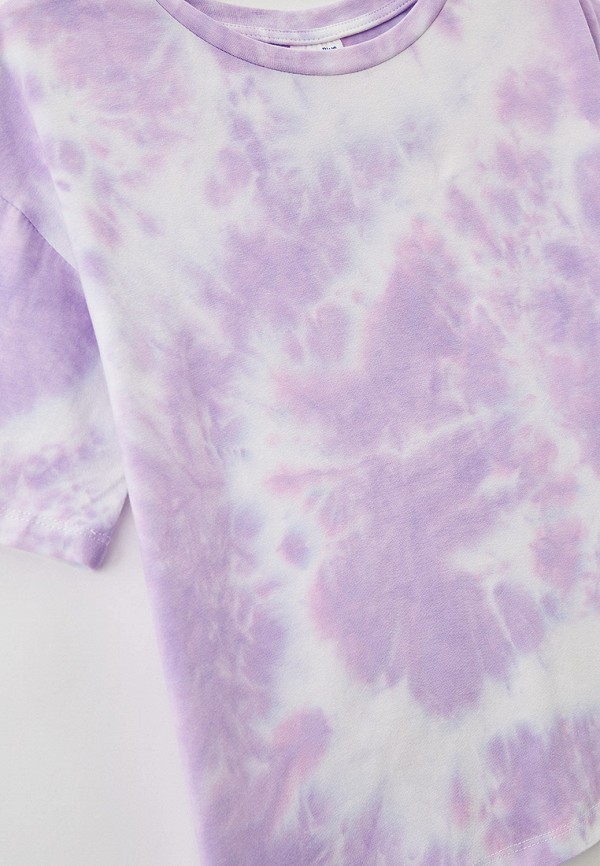 Футболка Button Blue фиолетовый, размер 140, фото 3