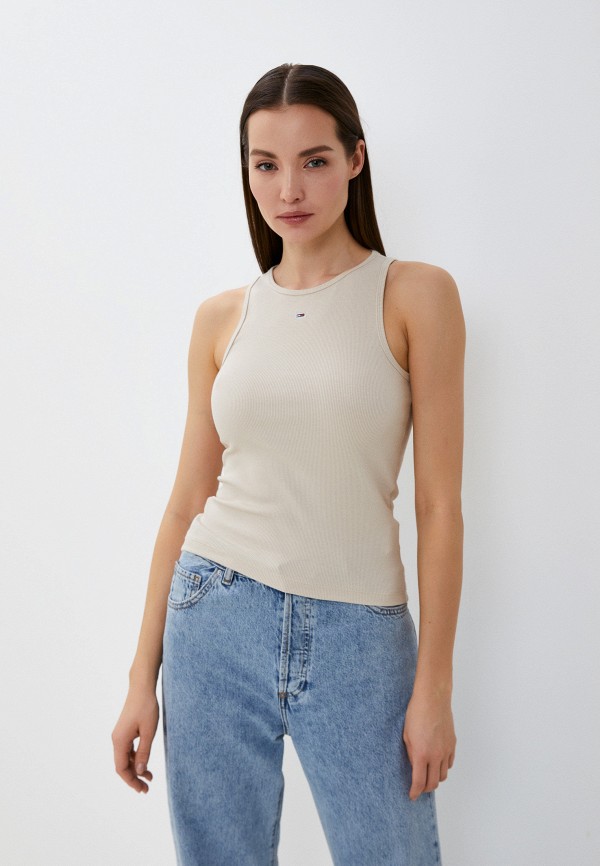 

Майка Tommy Jeans, Бежевый