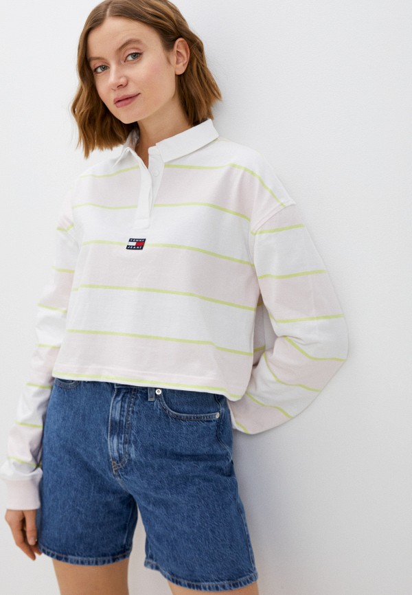 

Поло Tommy Jeans, Розовый
