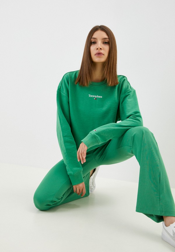 

Свитшот Tommy Jeans, Зеленый