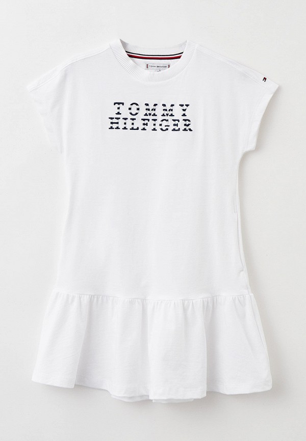 Платье Tommy Hilfiger белый KG0KG07187 RTLACK102401