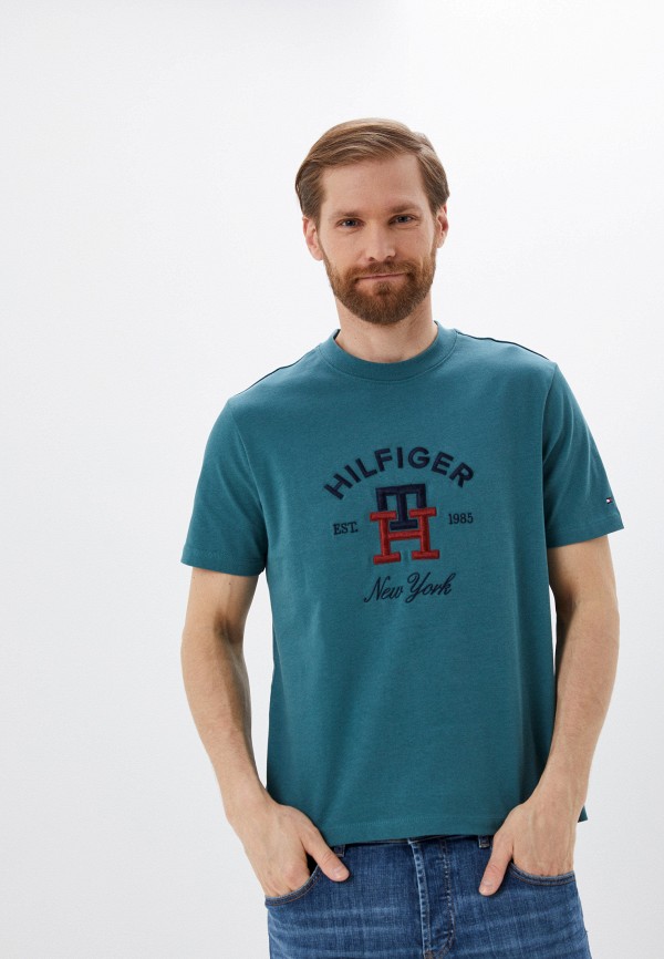 

Футболка Tommy Hilfiger, Бирюзовый