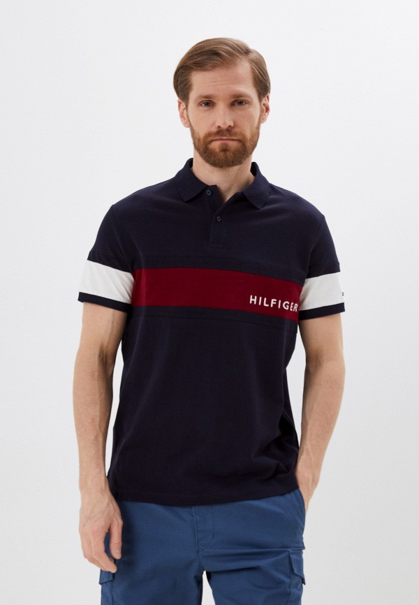 

Поло Tommy Hilfiger, Синий