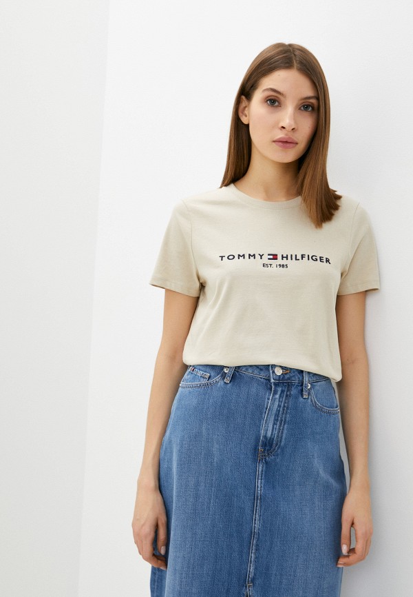 

Футболка Tommy Hilfiger, Бежевый
