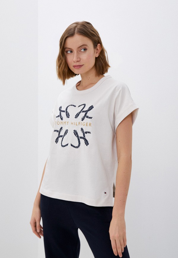 

Футболка Tommy Hilfiger, Бежевый