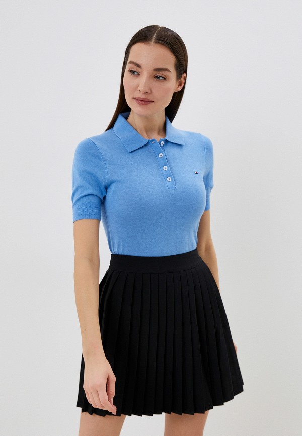 

Поло Tommy Hilfiger, Голубой